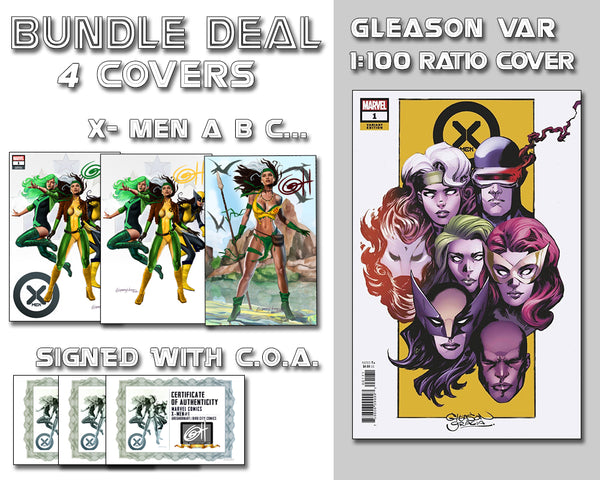 X-Men # 1 - A Greg Horn Art/Bird City Comics/616 Comics Exclusive Variant - Raw Options