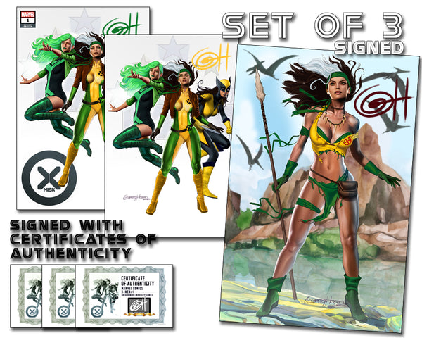 X-Men # 1 - A Greg Horn Art/Bird City Comics/616 Comics Exclusive Variant - Raw Options