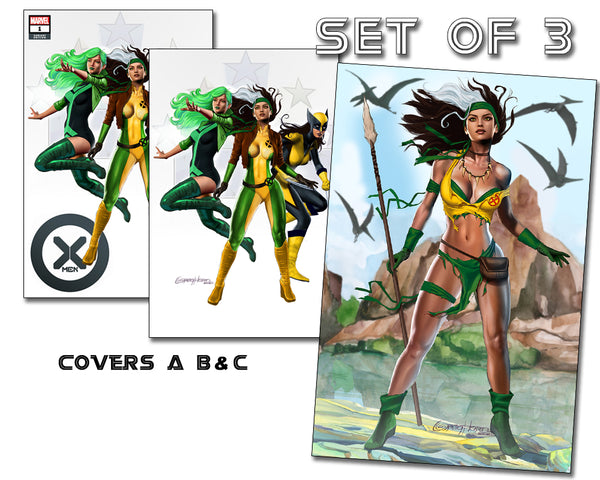 X-Men # 1 - A Greg Horn Art/Bird City Comics/616 Comics Exclusive Variant - Raw Options