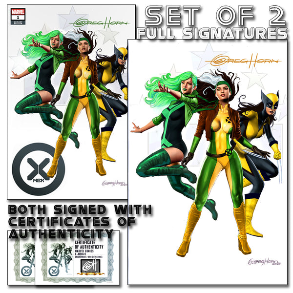 X-Men # 1 - A Greg Horn Art/Bird City Comics/616 Comics Exclusive Variant - Raw Options