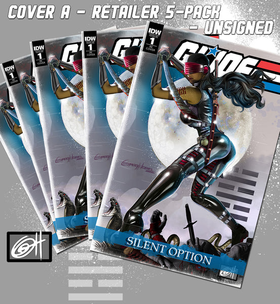 G.I.JOE SILENT OPTION #1 Greg Horn Art variant