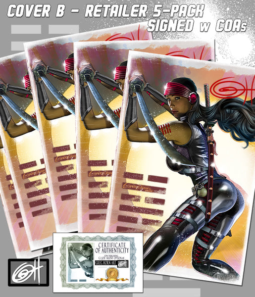 G.I.JOE SILENT OPTION #1 Greg Horn Art variant