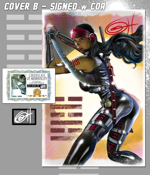 G.I.JOE SILENT OPTION #1 Greg Horn Art variant