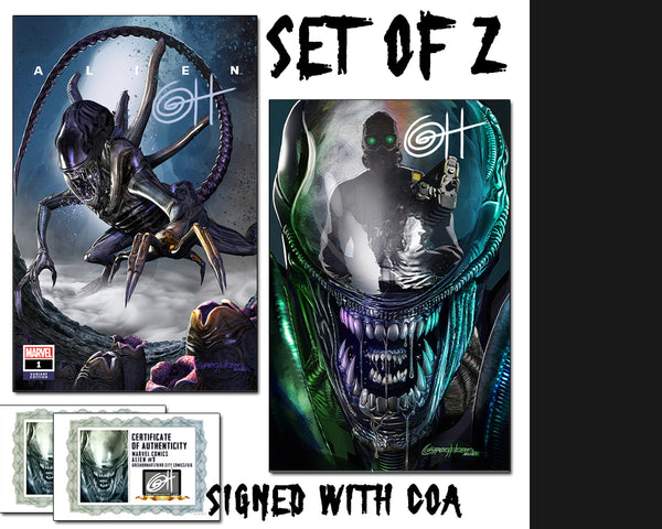 Alien # 1 - A Bird City Comics/Greg Horn Art Variant - Raw Options