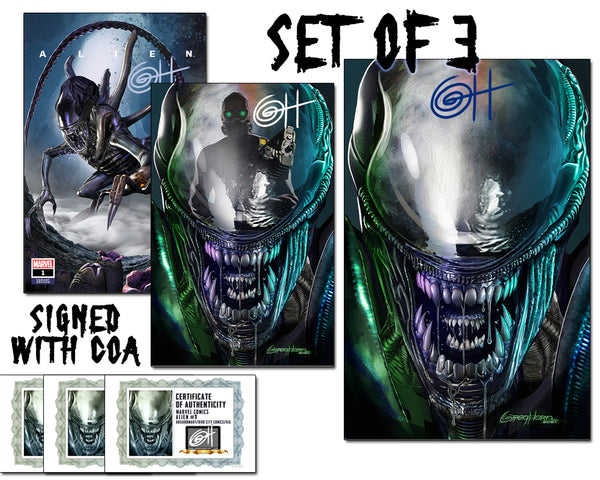 Alien # 1 - A Bird City Comics/Greg Horn Art Variant - Raw Options