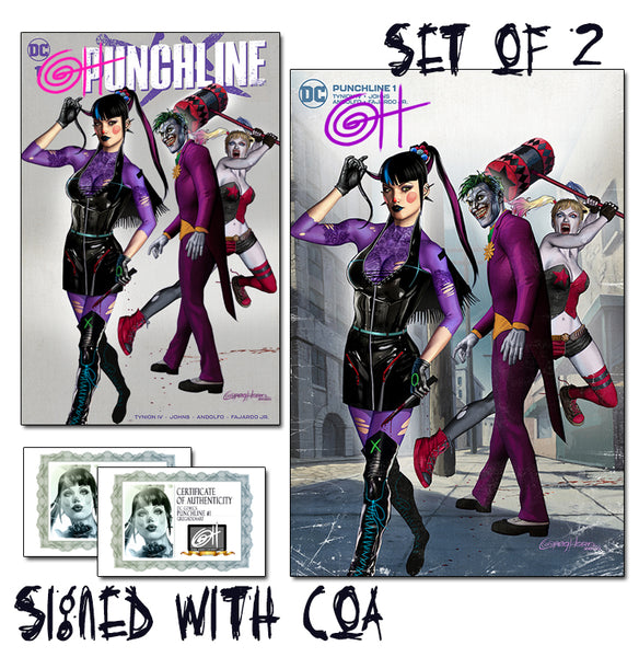 Punchline # 1 A Greg Horn Art/Bird City Comics Exclusive Variant Raw Options