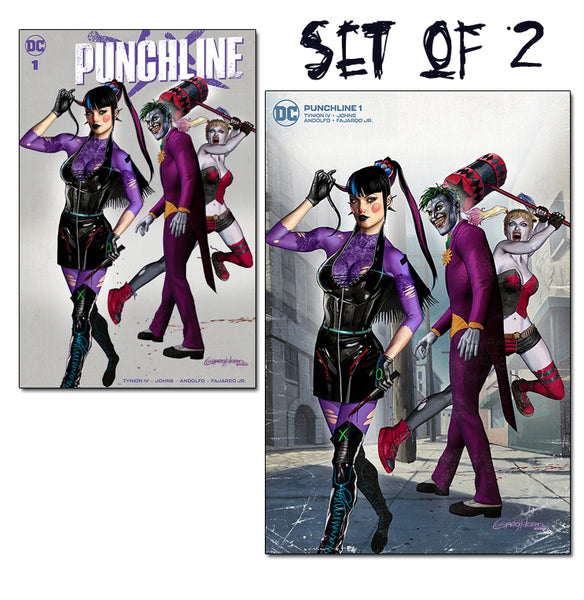 Punchline # 1 A Greg Horn Art/Bird City Comics Exclusive Variant Raw Options