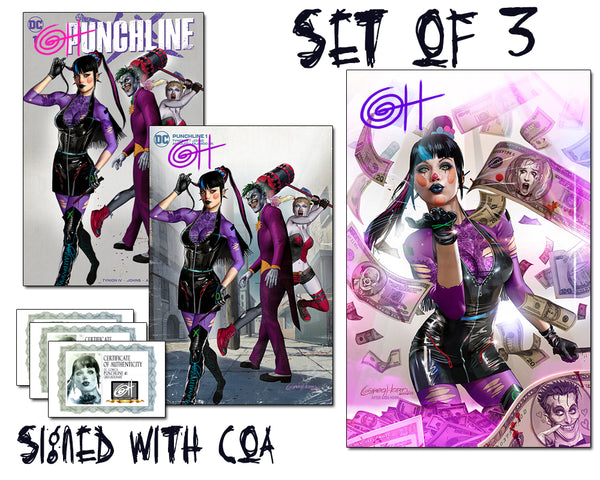 Punchline # 1 A Greg Horn Art/Bird City Comics Exclusive Variant Raw Options