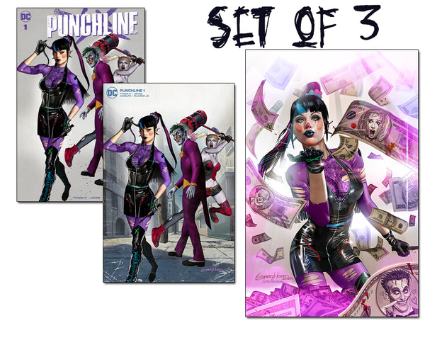 Punchline # 1 A Greg Horn Art/Bird City Comics Exclusive Variant Raw Options