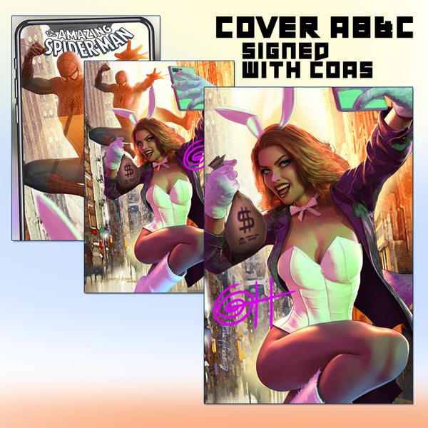 Amazing Spider-Man # 1 - A Bird City Comic/Greg Horn Art Exclusive Variant - Raw Options