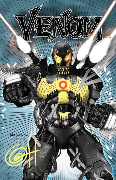 Venom # 25 A Greg Horn Art/Iron Lion Exclusive Variant