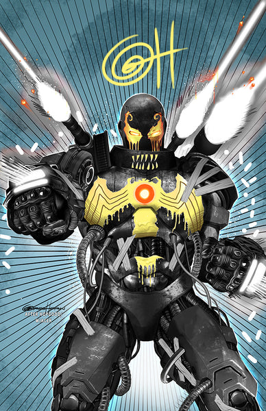 Venom # 25 A Greg Horn Art/Iron Lion Exclusive Variant