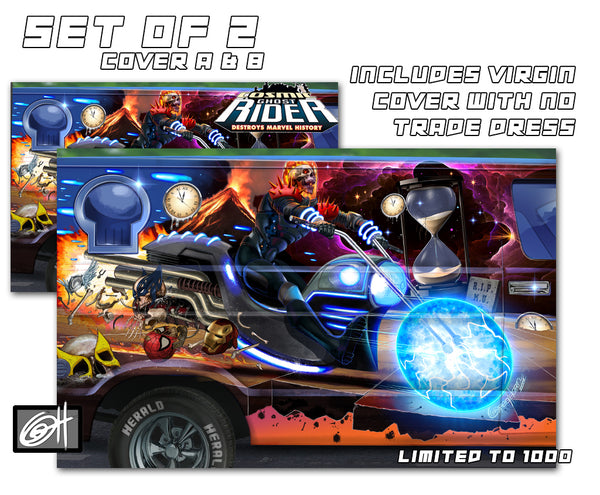 Cosmic Ghost Rider Destroys Marvel History # 1 A Greg Horn Art Store/Convention Exclusive Variants!