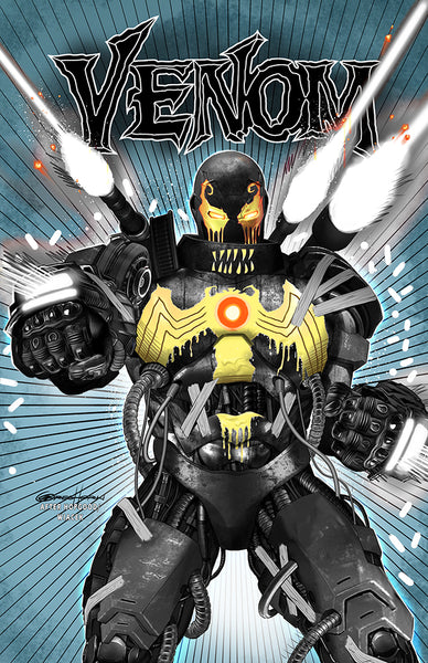 Venom # 25 A Greg Horn Art/Iron Lion Exclusive Variant