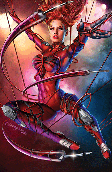 White Widow # 4 - A Greg Horn Art Store Exclusive Variant