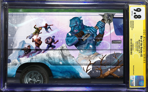 War of the Realms # 3  Greg Horn "Van Art" 1:10 Variant Cover