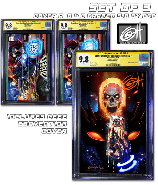 Cosmic Ghost Rider Destroys Marvel History # 1 A Greg Horn Art Store/Convention Exclusive CGC 9.8 Options