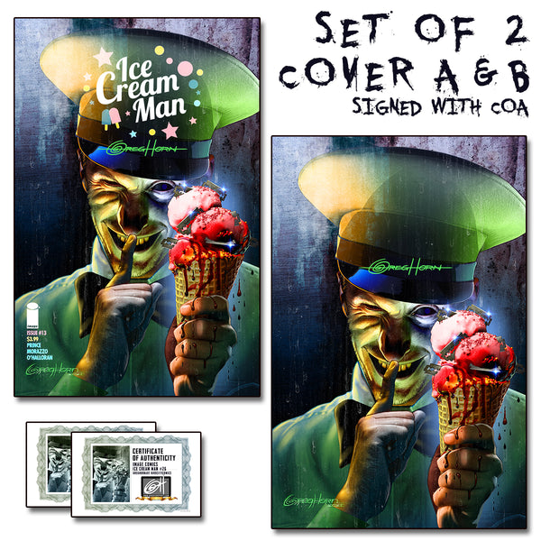 Ice Cream Man # 26 - A Greg Horn Art/Bird City Comics Exclusive - Raw Options!
