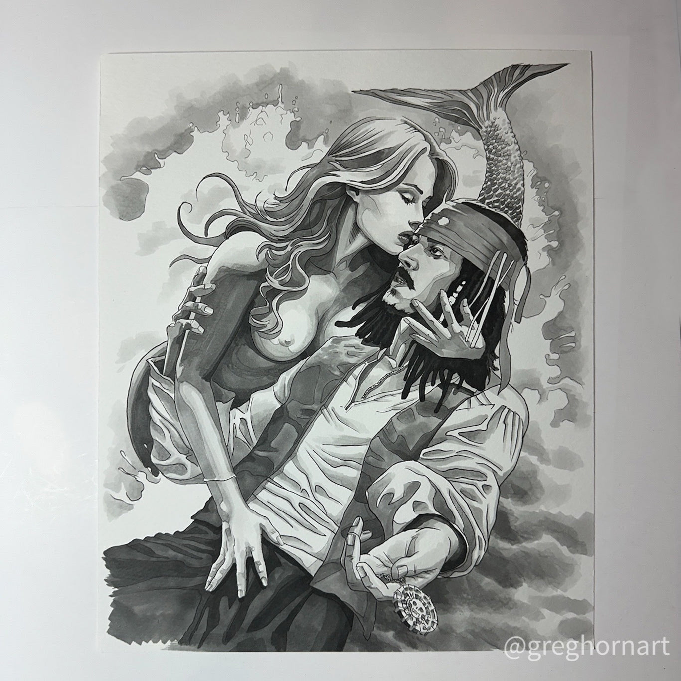 Original Art for FAME: Johnny Depp