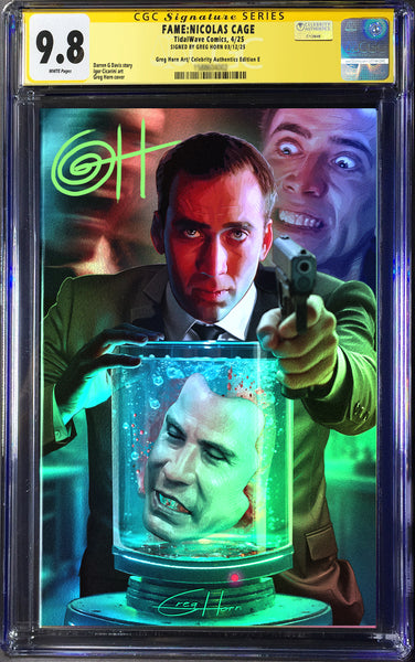 FAME: Nicolas Cage "Face Off" CGC Signature Series 9.8 Options