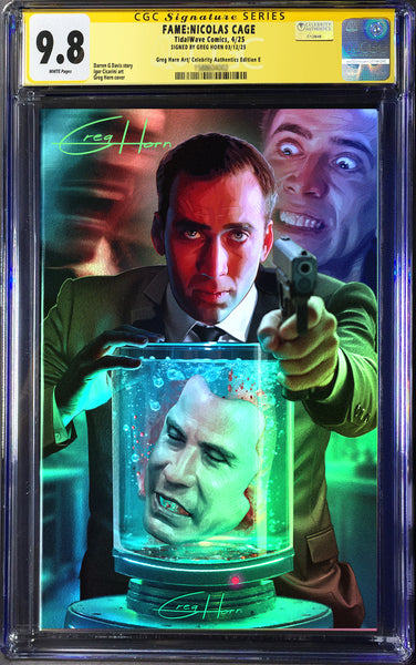 FAME: Nicolas Cage "Face Off" CGC Signature Series 9.8 Options