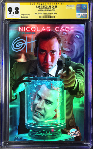 FAME: Nicolas Cage "Face Off" CGC Signature Series 9.8 Options