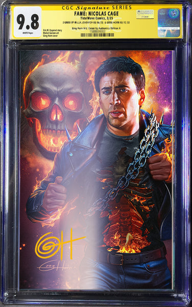 FAME: Nicolas Cage CGC Signature Series Guaranteed 9.8 Options