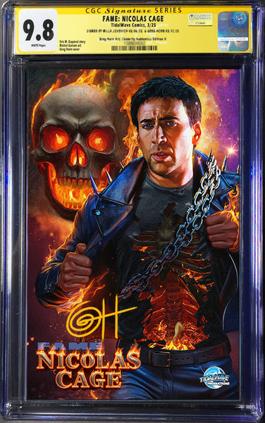 FAME: Nicolas Cage CGC Signature Series Guaranteed 9.8 Options