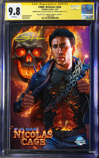 FAME: Nicolas Cage CGC Signature Series Guaranteed 9.8 Options