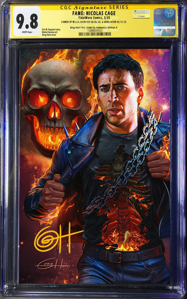 FAME: Nicolas Cage CGC Signature Series Guaranteed 9.8 Options