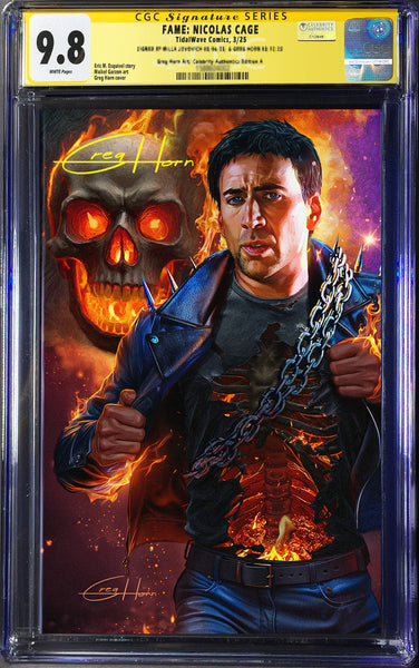 FAME: Nicolas Cage CGC Signature Series Guaranteed 9.8 Options