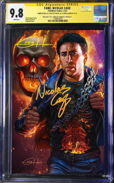 FAME: Nicolas Cage CGC Signature Series Guaranteed 9.8 Options