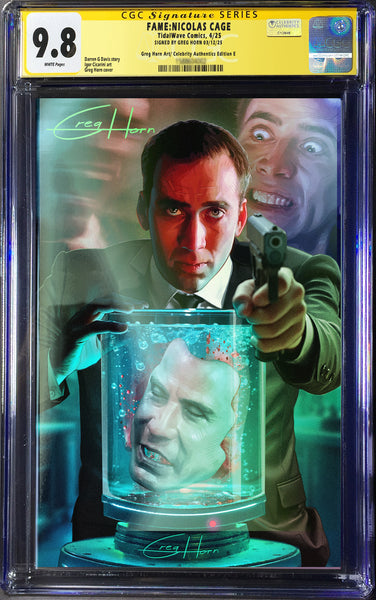 FAME: Nicolas Cage "Face Off" CGC Signature Series 9.8 Options