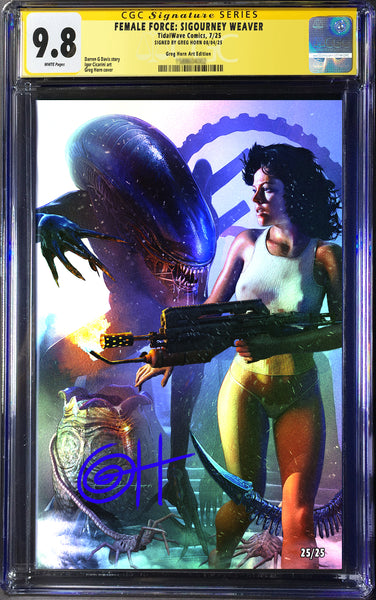 Female Force: Sigourney Weaver CGC Signature Series 9.8 or Better Options