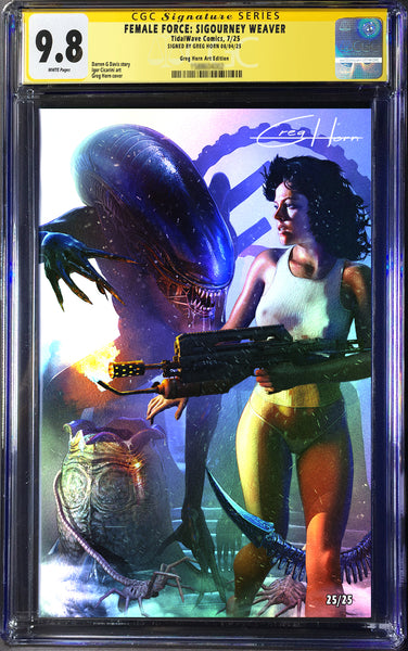 Female Force: Sigourney Weaver CGC Signature Series 9.8 or Better Options