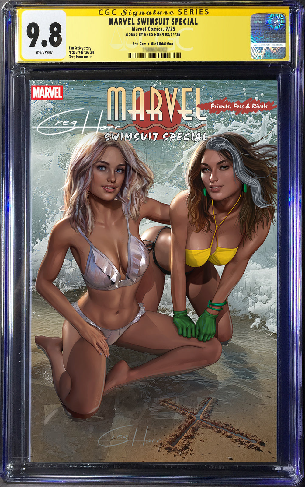 Marvel Swimsuit Special: Friends, Foes & Rivals #1 CGC Signature