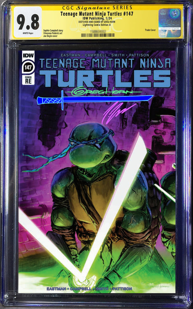 Turtle 147 Teenage Mutant Ninja Turtles #147 Lightning Comics Exclusive – Greg ...