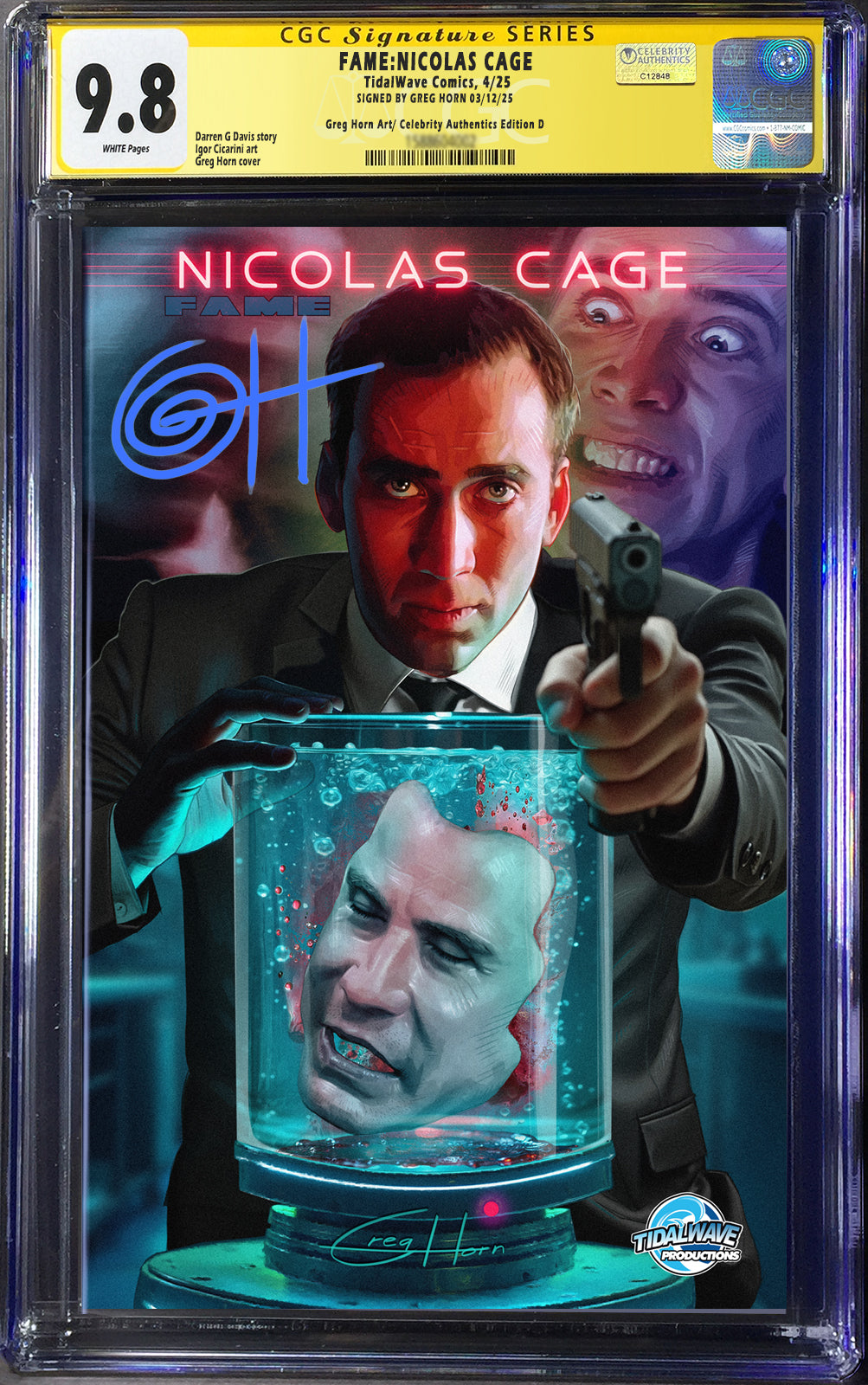 FAME: Nicolas Cage "Face Off" CGC Signature Series 9.8 Options