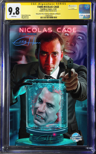 FAME: Nicolas Cage "Face Off" CGC Signature Series 9.8 Options