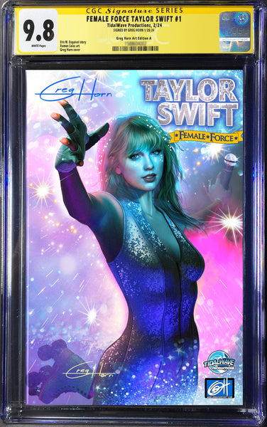 CGC Signature Series 9.8 Female Force Taylor Swift