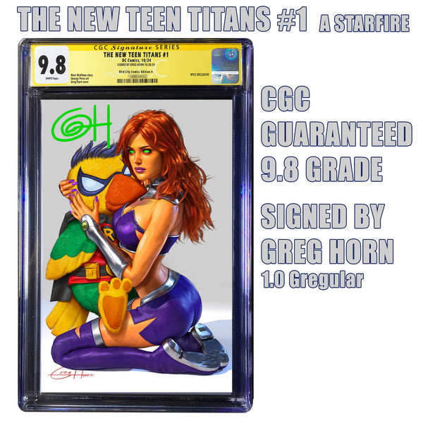 Teen Titans #1 CGC Signature Series Options