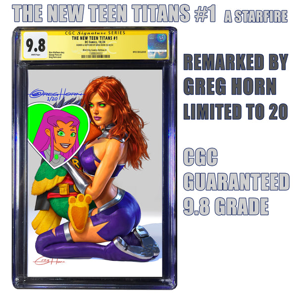 Teen Titans #1 CGC Signature Series Options