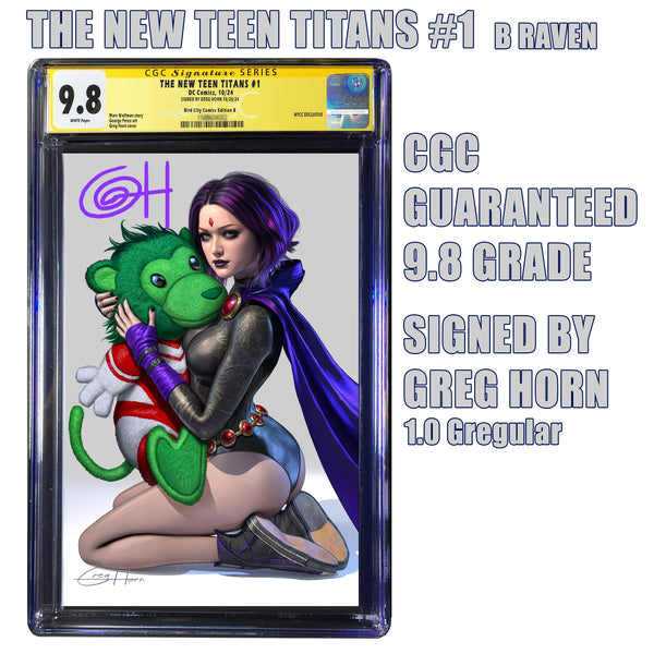 Teen Titans #1 CGC Signature Series Options