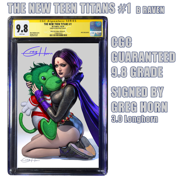 Teen Titans #1 CGC Signature Series Options