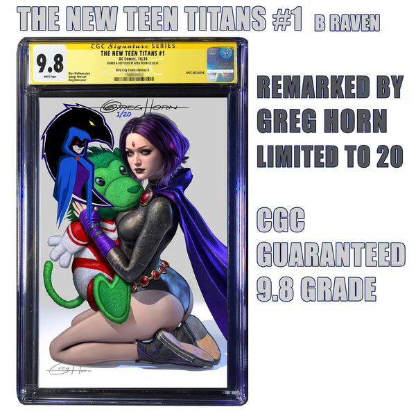 Teen Titans #1 CGC Signature Series Options