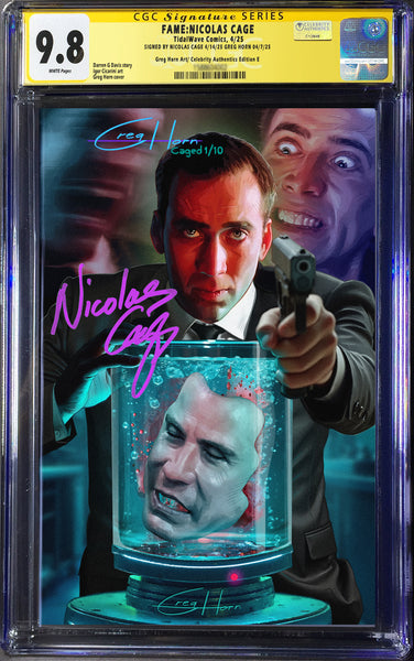 FAME: Nicolas Cage "Face Off" CGC Signature Series 9.8 Options