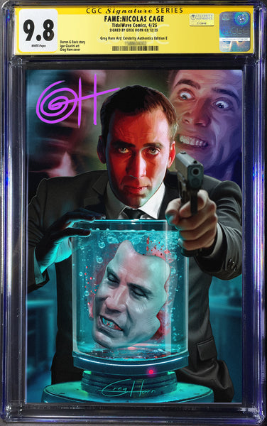 FAME: Nicolas Cage "Face Off" CGC Signature Series 9.8 Options
