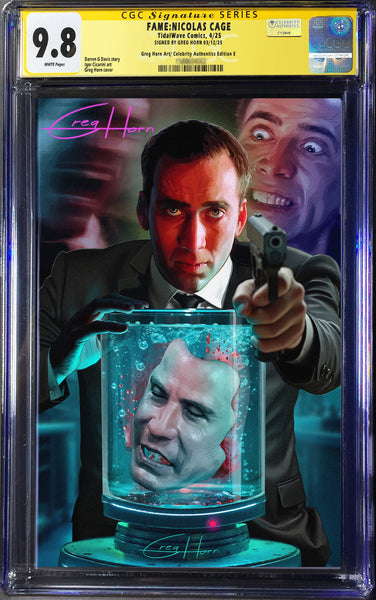 FAME: Nicolas Cage "Face Off" CGC Signature Series 9.8 Options
