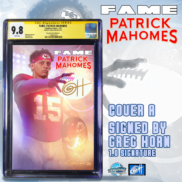 CGC Signature Series Options for FAME: Patrick Mahomes