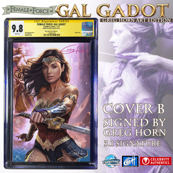 CGC Options INCLUDING Gal Gadot Signature for Female Force: Gal Gadot